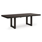 Signature Design by Ashley Neymorton D618-35 Rectangular Dining Room Butterfly Extension Table