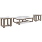 Signature Design by Ashley Loyaska T789T1 Coffee Table and 2 End Tables