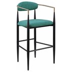 Coaster Furniture Tina 121188 Fabric Upholstered Bar Chair - Green