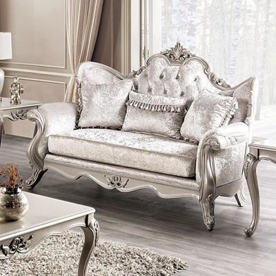 Furniture of America Acapulco FM65001WH-LV Loveseat