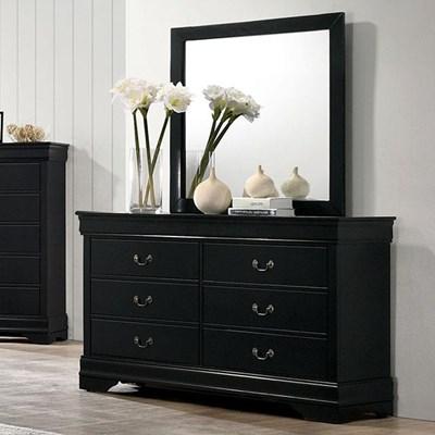 Furniture of America Louis Philippe FM7866BK-D Dresser