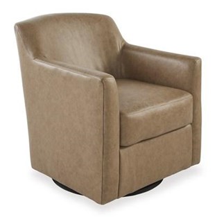 Signature Design by Ashley Bradney A3000323C Swivel Accent Chair (Accent Chairs - Swivel)