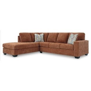 Signature Design by Ashley Aviemore 24304S1 2 pc Sectional with Chaise (Sectionals - Stationary)