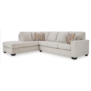 Signature Design by Ashley Aviemore 24305S1 2 pc Sectional with Chaise (Sectionals - Stationary)