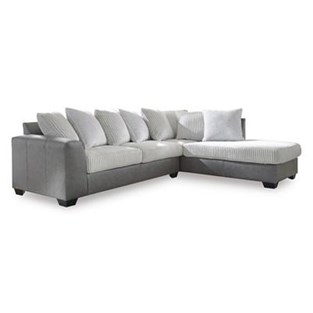 Benchcraft Clairette Court 31503S2 2 pc Sectional with Chaise (Sectionals - Stationary)