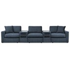 Signature Design by Ashley Modmax 92121S15 5 pc Sectional with Audio Consoles