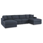 Signature Design by Ashley Modmax 92121S19 4 pc Double Chaise Sectional