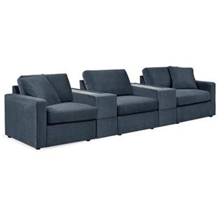 Signature Design by Ashley Modmax 92121S9 5 pc Sectional with Storage Consoles (Sectionals - Stationary)