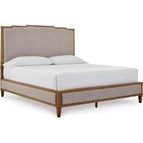 Signature Design by Ashley Sharlance B895B7 California King Upholstered Panel Bed