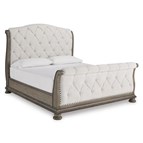 Signature Design by Ashley Ardenfield B944B4 King Upholstered Sleigh Bed