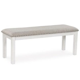 Signature Design by Ashley Robbinsdale D642-00 Large Upholstered Dining Room Bench (Dining Seating - Benches)