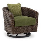 Signature Design by Ashley Horizon Hall P572-821 Swivel Lounge with Cushion