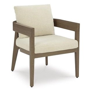Signature Design by Ashley Serene Bay P671-601A Arm Chair With Cushion (Outdoor Seating - Dining Chairs)