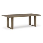 Signature Design by Ashley Serene Bay P671-625 Rectangular Dining Table with Umbrella Option