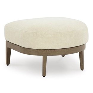 Signature Design by Ashley Serene Bay P671-814 Ottoman with Cushion (Outdoor Seating - Ottomans)