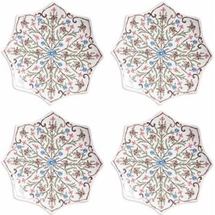 Juliska Villa Seville Side/Cocktail Plate Set/4 - Chambray (Plates - Bread and Butter)