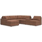 Signature Design by Ashley Modmax 92102S21 6 pc Sectional with Chaise and Storage Console