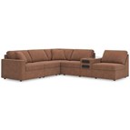Signature Design by Ashley Modmax 92102S23 6 pc Sectional with Audio Console