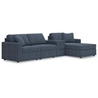 Signature Design by Ashley Modmax 92121S40 4 pc Sectional with Chaise and Storage Console