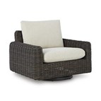 Signature Design by Ashley Kimora P711-821 Swivel Glider Lounge with Cushion