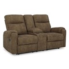 Signature Design by Ashley Edenwold 1380594C Double Reclining Loveseat with Console