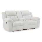 Signature Design by Ashley Frohn 3740594C Double Reclining Loveseat with Console
