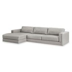 Signature Design by Ashley Amiata 57404S1C 2 pc Sectional with Chaise
