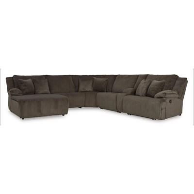 Signature Design by Ashley Top Tier 92705S2C 6 pc Reclining Sectional with Chaise (Sectionals - Reclining)