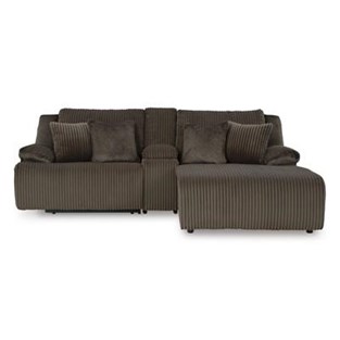 Signature Design by Ashley Top Tier 92705S4C 3 pc Reclining Sectional Sofa with Chaise (Sofas - Reclining)