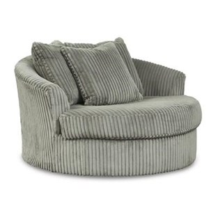 Signature Design by Ashley Lindyn 2110521C Oversized Swivel Accent Chair (Accent Chairs - Swivel)