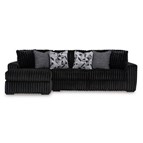 Signature Design by Ashley Midnight-Madness 98103S1 2 pc Sectional Sofa with Chaise