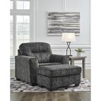 Signature Design by Ashley Lonoke 50504U2 Oversized Chair and Ottoman