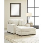 Signature Design by Ashley Maggie 52003U6 Oversized Chair and Ottoman