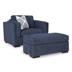 Benchcraft Evansley 54502U1 Oversized Chair and Ottoman