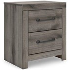 Signature Design by Ashley Graystorm PCB2405-92 Two Drawer Night Stand