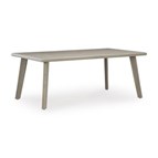 Signature Design by Ashley Cliff Trails PCP690-625 Rectangular Dining Table with Umbrella Option