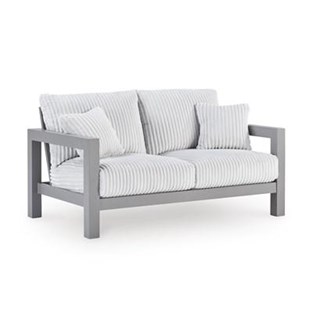 Signature Design by Ashley Hurley Park PCP695-835 Loveseat w/Cushion (Outdoor Seating - Loveseats)