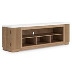 Signature Design by Ashley Camdill W808-68 XL TV Stand with Fireplace Option