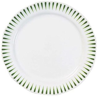 Juliska Sitio Stripe Dessert/Salad Plate - Basil (Plates - Salad)