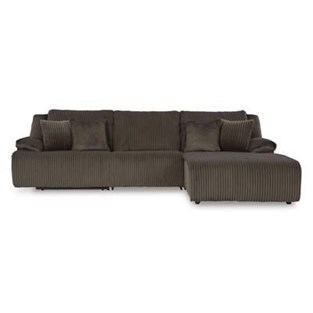 Signature Design by Ashley Top Tier 92705S6 3 pc Sectional Sofa Chaise (Sofas - Reclining)