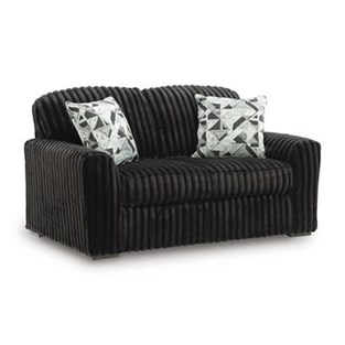 Signature Design by Ashley Midnight-Madness 9810335 Loveseat (Loveseats - Stationary)