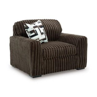 Signature Design by Ashley Midnight-Madness 9810423 Chair and a Half (Chairs - Stationary)