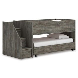 Signature Design by Ashley Frandern B4480B13 Twin over Twin Loft Bed (Kids Beds - Loft Bed)