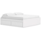 Signature Design by Ashley Onita EB9630B18 King Platform Bed with 2 Side Storage