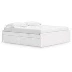 Signature Design by Ashley Onita EB9630B23 King Platform Bed with 1 Side Storage