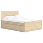 Signature Design by Ashley Onita EB9632B11 Full Panel Platform Bed with 1 Side Storage