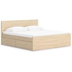 Signature Design by Ashley Onita EB9632B23 King Panel Platform Bed with Storage