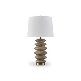 Signature Design by Ashley Jyllyard L235944 Poly Table Lamp (Lamps - Table)