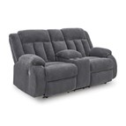 Signature Design by Ashley Observation PC2140596 Double Reclining Power Loveseat with Console