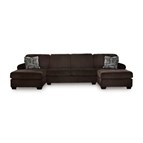 Signature Design by Ashley Kimlee PC35603S3 3 pc Sectional with Double Chaise
